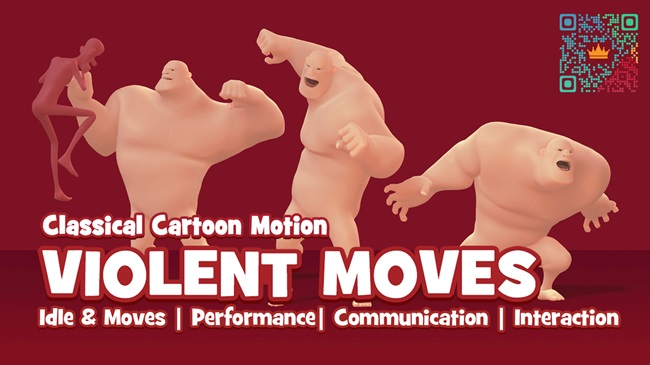 Classical Cartoon Motion  : Violent Moves